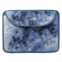 Squared Blue Sleeve For MacBooks