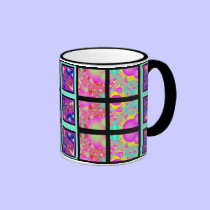 Squared Fractal Universe mugs