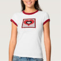 Squared heart t-shirts