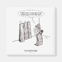 Squared Straight 2"- 3" Magnet