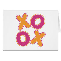 Squared XOXO Greeting Cards