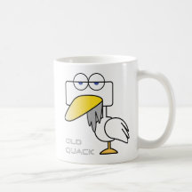Squarenimals Old Quack Coffee Mug