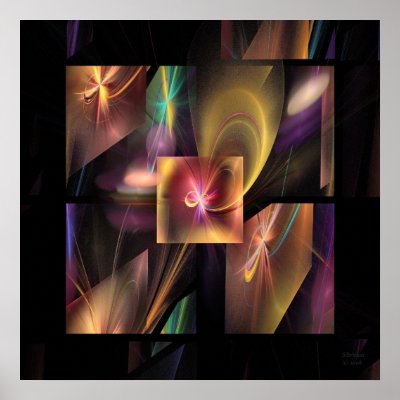 'Squares3' Print by SBricker