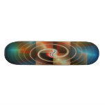'Squares 5' skateboard deck