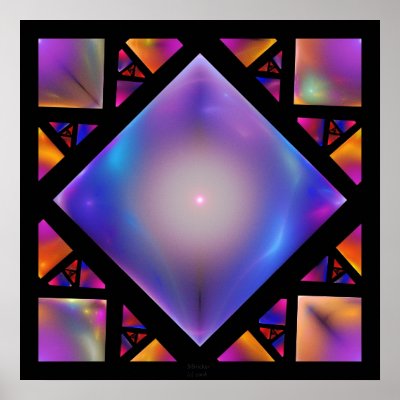 'Squares 7' Poster by SBricker