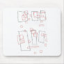 Squares a rectangle mouse pads