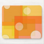 Squares and circles - Mousepad