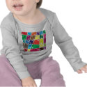 Squares and Hearts t-shirts