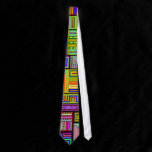 Squares and Rectangles multicolored Tie ties