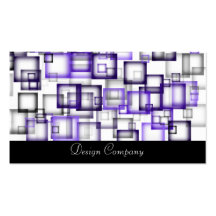 Squares Business Card Template