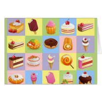 Squares of Treats Cards