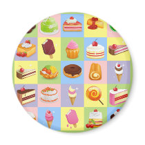 Squares of Treats Magnet