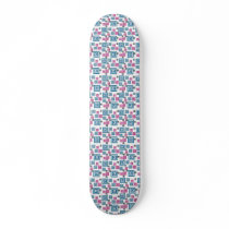 squares skateboard deck