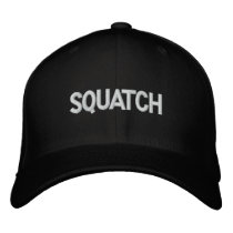 SQUATCH embroidered hats