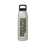 Squatch Hunter - Camo Pattern Water Bottles