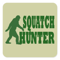 Squatch hunter sticker