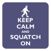 Squatch On Sticker