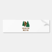 Squatch Watch Bumper Stickers