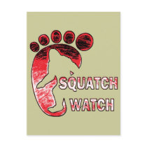 Squatch Watch Postcard
