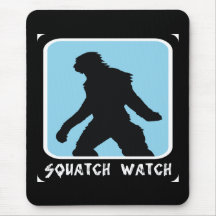 Squatch Watch - Sasquatch BigFoot Hunter Mousepad