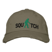 Squatch  with large bigfoot logo