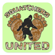 Squatcher's United Square Sticker