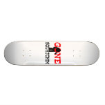 Squatchin ido Bigfoot atrapado Patineta Personalizada