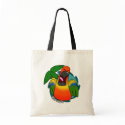 Squawking Sun Conure Tote Bag