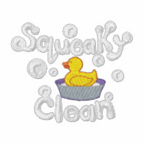Squeaky Clean embroidered shirts