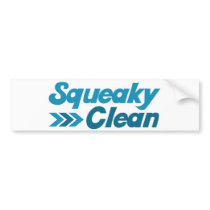Squeaky Clean Party Animal Parody bumper stickers by BoogieMonst Squeaky Clean Party Animal Parody bumper stickers