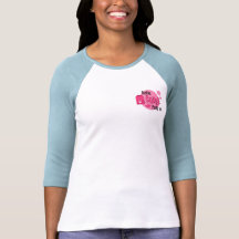 SQUEE Ladies' Baseball T Tee Shirts