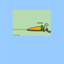 Squee Pulling Carrot t-shirts