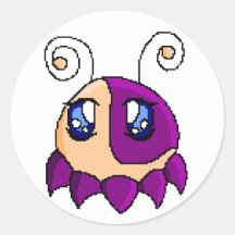 Squee Round Stickers