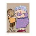 Squeeze your cheeks postcards