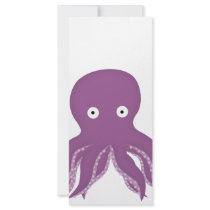 squeezy octopus custom rack card