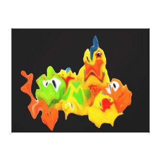 Squelch on canvas zazzle_wrappedcanvas