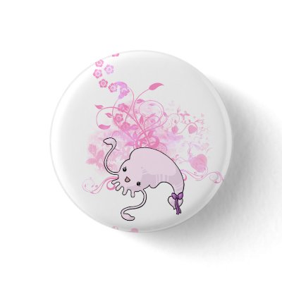 Squid-chan's Button by mausown