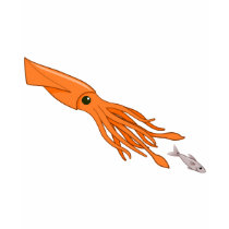 Squid Chase t-shirts