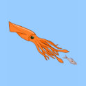 Squid Chase t-shirts by NoadiArt Squid Chase t-shirts