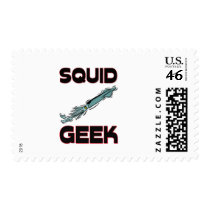 Squid Geek postage by AnimalShirts Squid Geek postage