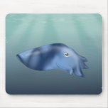 Squid in Ocean Mouse Pads
