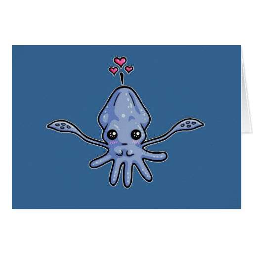 Squid Love Card