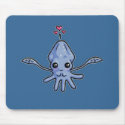 Squid Love mousepads by Ultravioletbat Squid Love mousepads