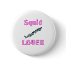 Squid Lover buttons by AnimalShirts Squid Lover buttons