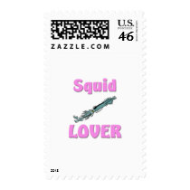 Squid Lover postage by AnimalShirts Squid Lover postage