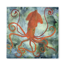 squid magnets by milkfat squid magnets