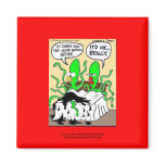 Squid Premanture Ejaculation Funny Magnet