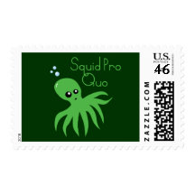 Squid Pro Quo Stamps