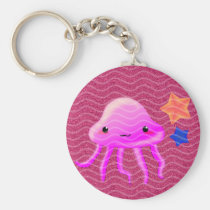 squid star fish hot summer keychains