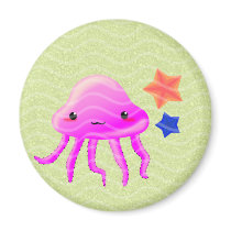 squid star fish hot summer magnets by anacletocold squid star fish hot summer magnets